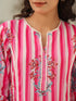 Women Striped Printed Pure Cotton Kurta